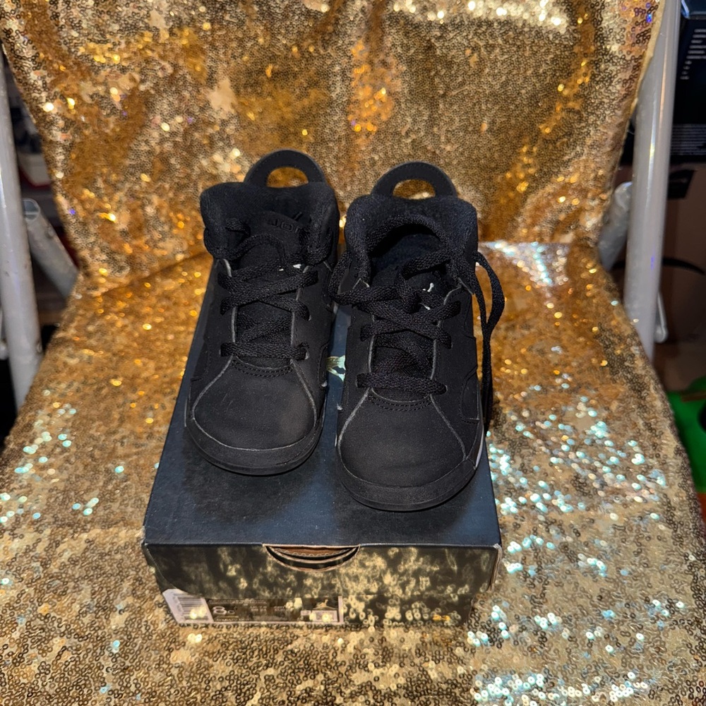 Kids Black Sneakers